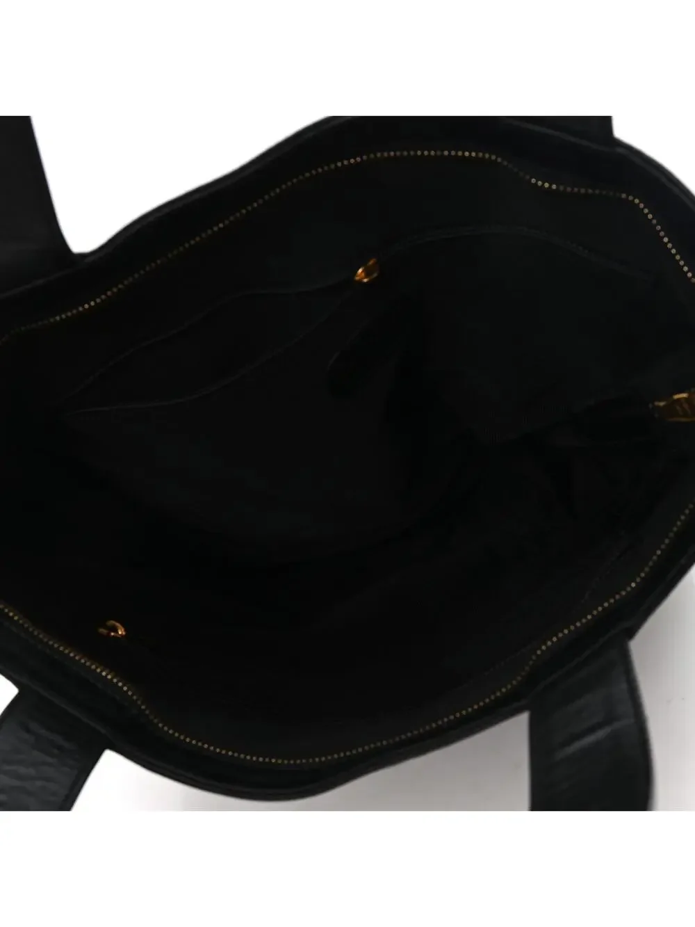 Chanel Lambskin Cc Embossed Tote Black #286453C11B